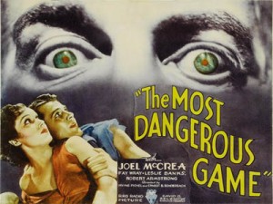 most dangerous game poster