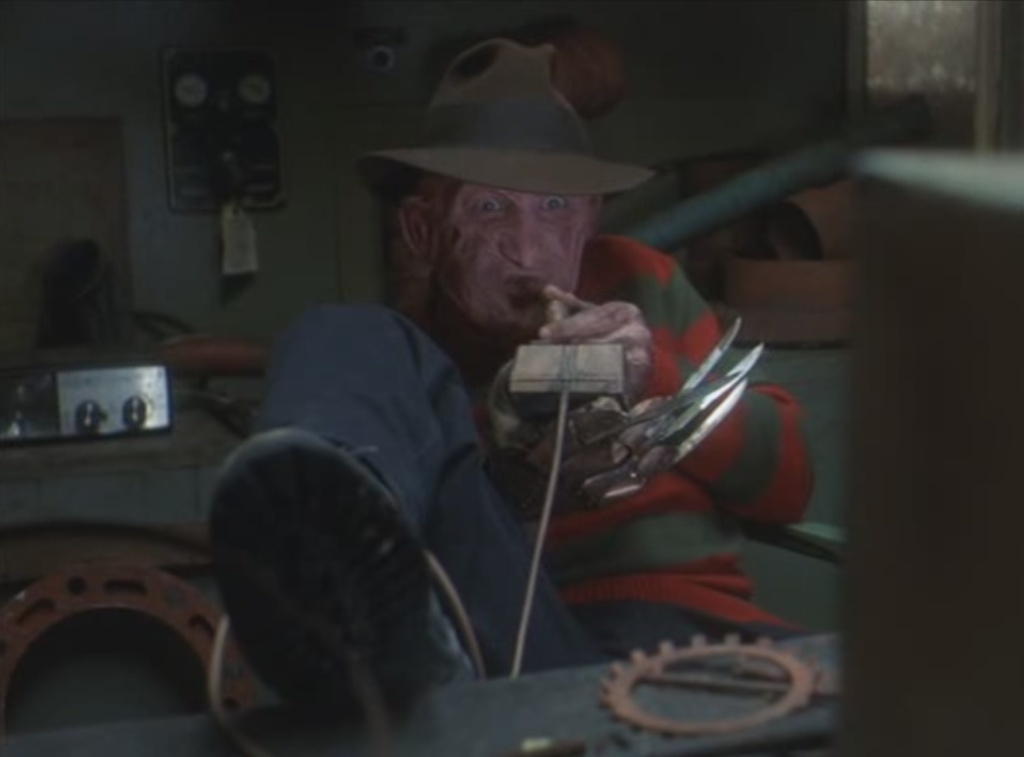 Freddy Krueger with joystick