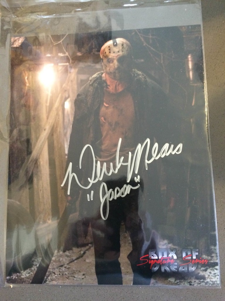 Derek Mears Signed Photo